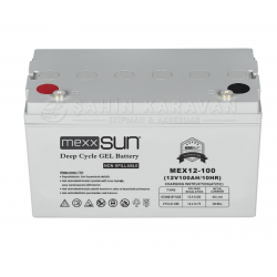 MEXXSUN Jel Akü 12V 100Ah