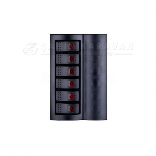 6'Lı Switch Sigorta Paneli