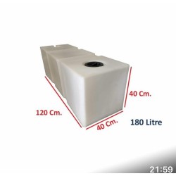 180LT Karavan Temiz Su Deposu