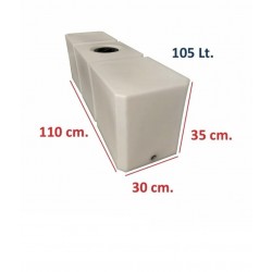 105LT Karavan Temiz Su Deposu